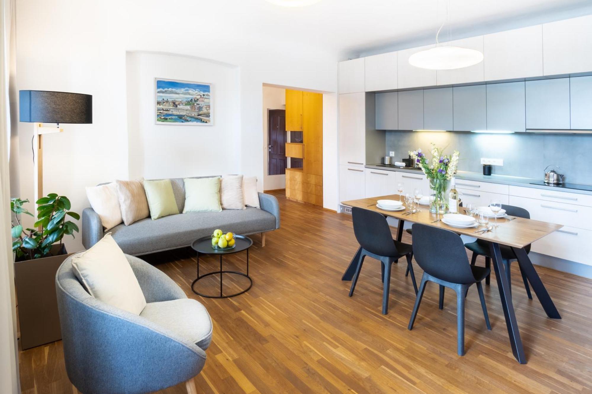 River View Apartment Prag Dış mekan fotoğraf