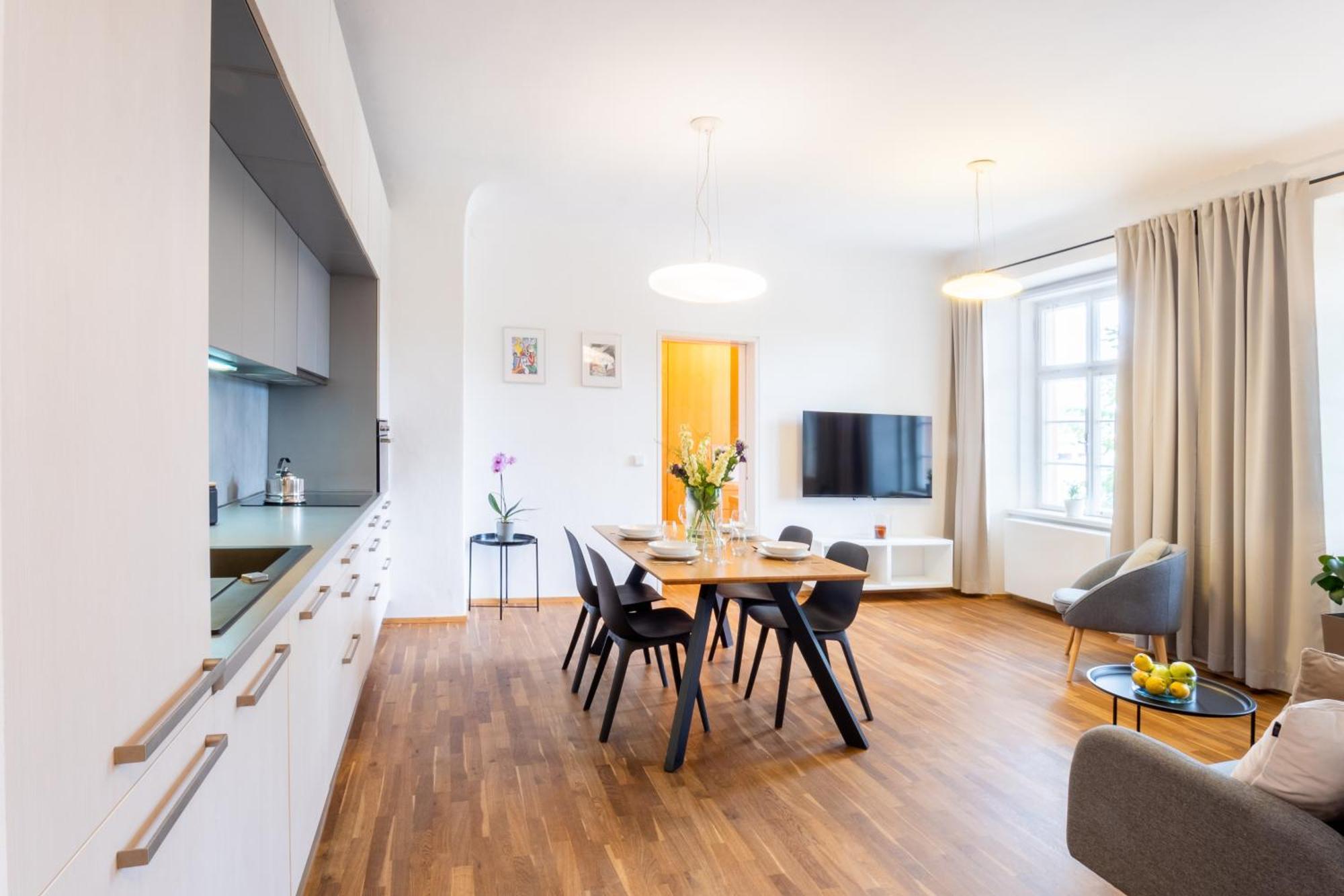 River View Apartment Prag Dış mekan fotoğraf